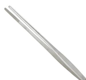 Excelta-Tweezer-21-SA-SE-12-12 Inch-Serrated-Straight Broad Strong Tip